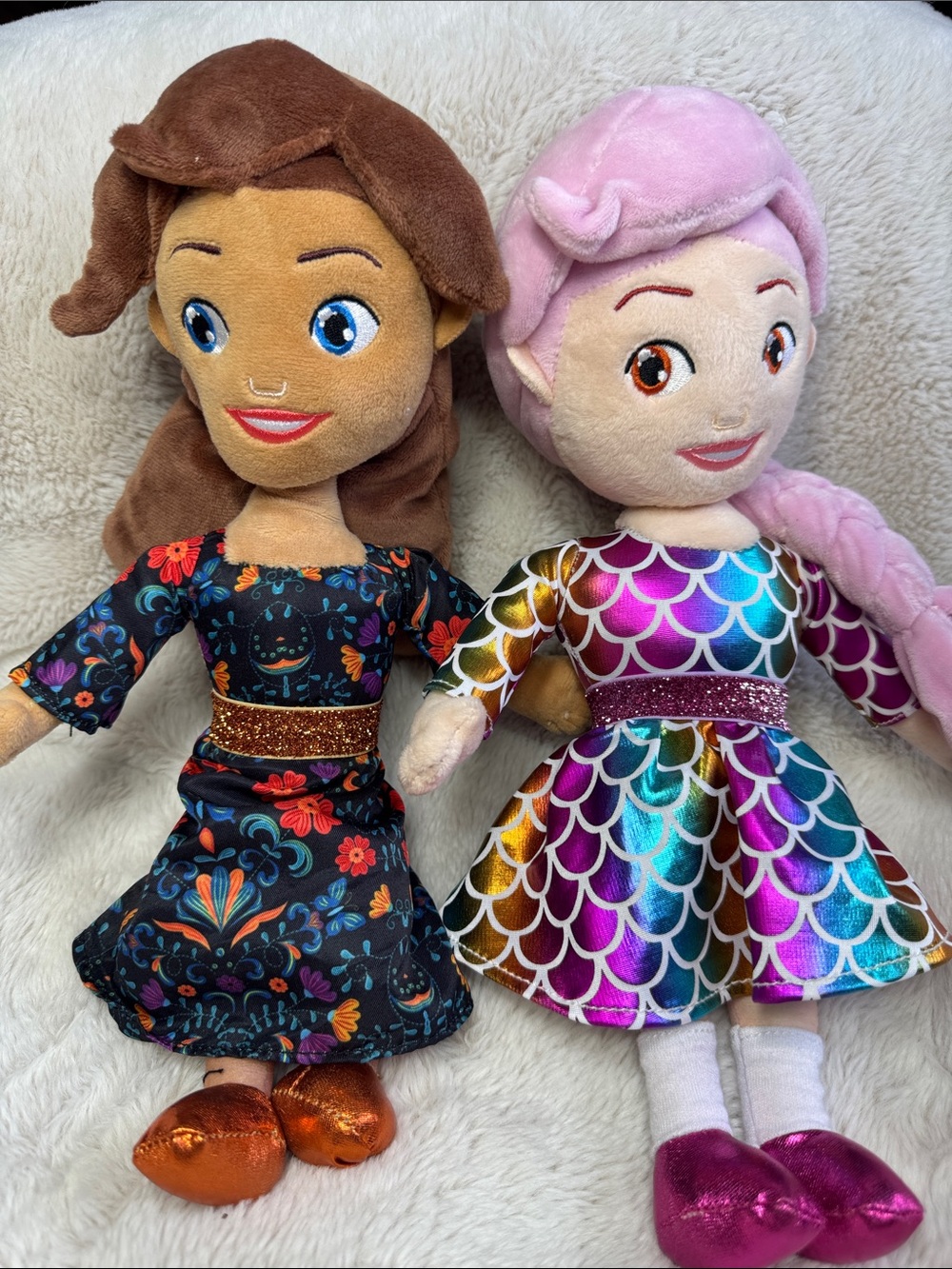 Glitter Baddiez Soft Plush Diverse Dolls